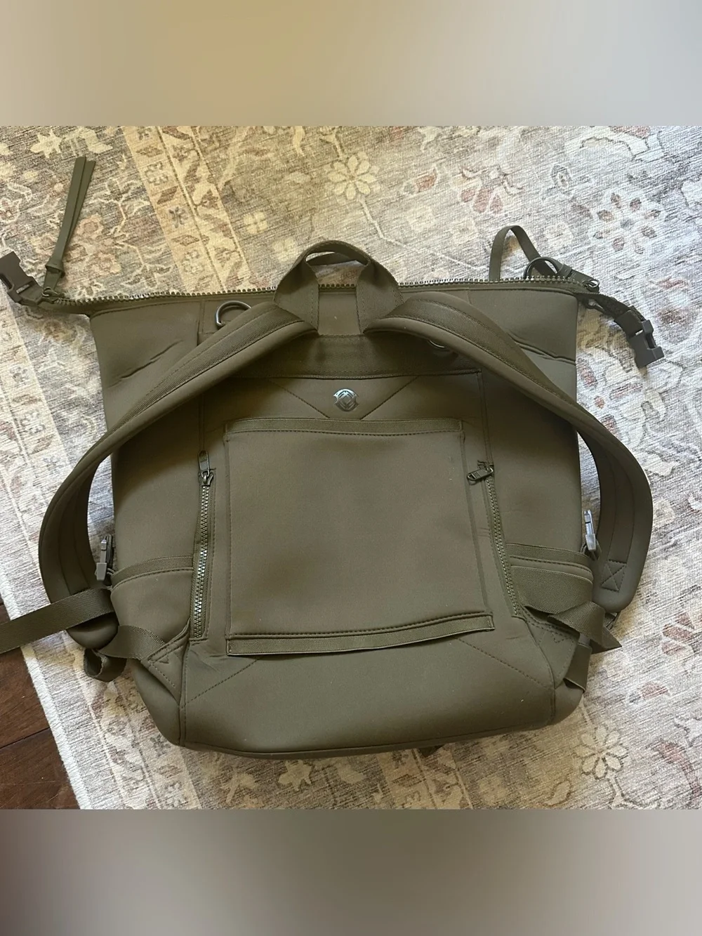 Dagne Dover Indi Large Diaper Backpack — Dark Moss